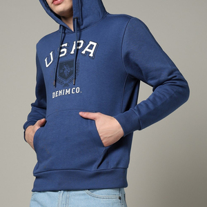Sudaderas con Capucha para Hombre al por Mayor, Personalizadas con Impresión 3D, Logotipo Digital, Sudadera con Capucha de Algodón y Poliéster sin Forro, Talla Grande - Product Image 1