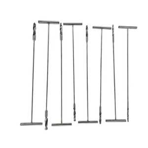 Juego de instrumentos quirúrgicos ortopédicos con mango sólido para limado de uñas, 8 piezas, herramientas de cirugía ósea de acero inoxidable para uso hospitalario - Product Image 4