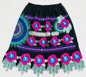 Faldas de Gala para Mujer de Alta Calidad Personalizadas con Estampado Polinesio y Bordado Micronésico, Moda de las Islas del Pacífico, Transpirables - Product Image 1