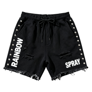 <b>Men</b> <b>Studded</b> Cotton Streetwear Shorts Relaxed Fit Casual Summer Shorts Durable Breathable Fashion Hip Hop Shorts OEM ODM - Product Image 6