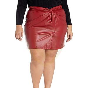 กระโปรงหนังมินิสั้นสำหรับผู้หญิงขายดีที่สุด สวมใส่สบาย ยืดหยุ่นได้ เหมาะสำหรับใส่ทุกวัน กระโปรงผู้หญิงแบบ OEM - Product Image 6