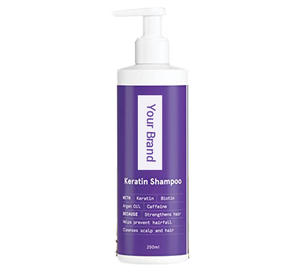 Champú Herbal de Queratina para un Cabello Liso y Brillante, Cuidado Capilar Profesional con Fórmula Anti-Frizz, Refrescante y Nutritiva, Muestra Gratis - Product Image 1