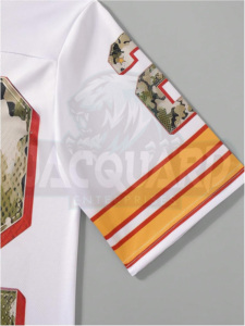 เสื้อยืดผ้าตาข่ายคอตตอน 100% ทรงลำลอง สั่งทำได้ ราคาโรงงาน โลโก้ด้านหน้า ยืดหยุ่น ระบายอากาศ แห้งเร็ว เหมาะสำหรับเล่นกีฬา - Product Image 4