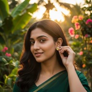 Hermosos y Elegantes Pendientes de Plata de Ley 925 con Citrino Amarillo para Mujeres y Niñas, Ideales para Bodas y Fiestas - Product Image 5