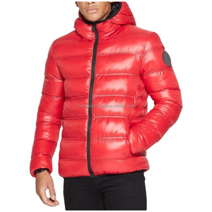 Chaqueta de piel para hombre, chaqueta de invierno de concha, acolchada, OEM Original, piel pura cálida y personalizada - Product Image 6