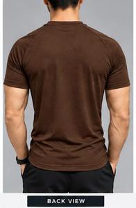 Camiseta lisa ajustada de alta calidad, camiseta de manga larga, venta al por mayor - Product Image 4