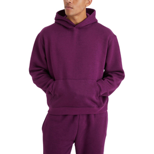 Custom <b>Men</b>’s Oversized Tracksuit <b>Set</b> 100% Cotton Heavyweight Fleece Hoodie & Sweatpants Premium Streetwear Sweatsuit - Product Image 4