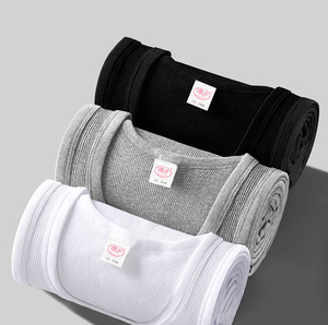 Débardeur côtelé sans manches en coton élastique de haute qualité, personnalisable avec logo, confortable, pour hommes, idéal pour la gym et le fitness, équipement de sport robuste. - Product Image 3