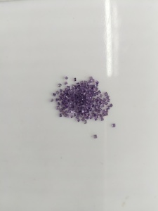 Ametyste africaine naturelle, taille carrée étagée de 1,5 mm, violet, meilleure qualité, pierres précieuses en vrac pour la fabrication de bijoux - Product Image 3