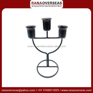 Bougeoir moderne en métal, élégant et durable, idéal pour les repas à la maison et l'ambiance festive au prix du marché du grossiste - Product Image 3