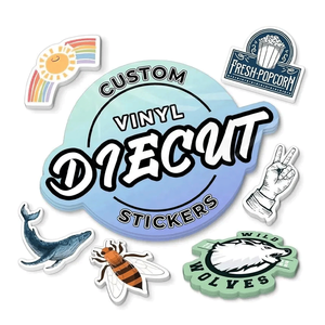 Custom Irregular Shape <strong>Stickers</strong> with Personalized Artwork for Merchandise - Product Image 3