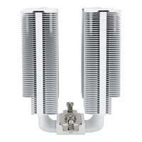 Pendingin CPU Thermalright PA120 PUTIH Tinggi 157mm Dual Tower 6 Heatpipe Radiator Udara Serba Putih AMD INTEL
