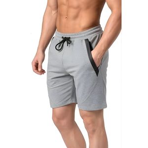 Lightweight Training Shorts for Men <b>Elastic</b> Waist Breathable Fabric Performance Wear for Crossfit and Daily Exercises - Product Image 1