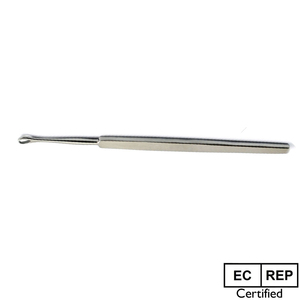 เครื่องมือผ่าตัดหูแบบปลายแหลม ยี่ห้อ Buck Ear Curettes คุณภาพพรีเมียม สำหรับการผ่าตัดหู คอ จมูก ผลิตภัณฑ์ที่ได้รับการรับรอง - Product Image 3