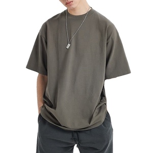 Camiseta de Alta Calidad para Hombre y Mujer, Personalizada al por Mayor, 100% Algodón, Hombros Caídos, Talla Grande - Product Image 2