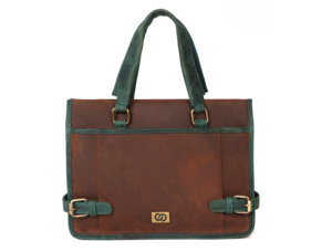 Sac de médecin en cuir léger fait main avec perles et fermeture éclair pour femmes et hommes - Prix de gros - Product Image 2