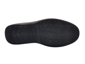 Botines de Piel Vacuna Nappa Negra con Punta Redonda, Estilo Slip-On, Suela de Goma Antideslizante, para Todas las Temporadas - Product Image 5