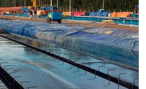 Industrial HDPE Tarpaulin for Concrete Curing Applications - Product Image 5