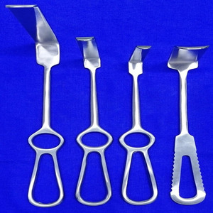 ชุดเครื่องมือดึงเนื้อเยื่อ Jamso Industries Langenbeck Blunt Tissue Retractor จำนวน 4 ชิ้น ขนาดต่างๆ สำหรับการผ่าตัด ทำจากสแตนเลส - Product Image 2