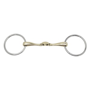 Mors en acier inoxydable pour cheval, produits équestres, mors pour chevaux, boucle à double anneau, équipement cheval le plus vendu - Product Image 1