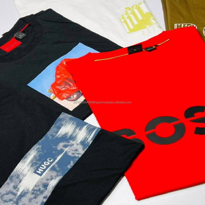 Camisetas de Algodón de Marca Auténtica de Fábrica, Descuento por Volumen, Surtidas, al por Mayor, Cuello Redondo, Manga Corta, en Fardos - Product Image 6