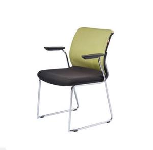 เก้าอี้สำนักงานผู้เยี่ยมชมที่ทันสมัยพร้อมที่เท้าแขนกรอบโครเมี่ยมที่นั่งเบาะนั่งสบายและรองรับหลังตามหลักสรีรศาสตร์ - Product Image 1