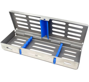 ถาดใส่เครื่องมือทันตกรรมสำหรับฆ่าเชื้อ วัสดุสแตนเลส ใช้งานด้วยมือ ได้รับการรับรองมาตรฐาน CE สำหรับคลินิก โรงพยาบาล รับผลิตแบบ OEM ODM ผู้จัดจำหน่ายชั้นนำ 5 อันดับแรก - Product Image 2