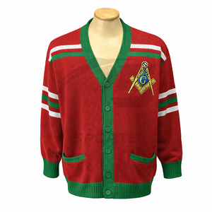 Suéter con Símbolo Masónico al por Mayor – Jersey de Masonería Bordado Personalizado, Prenda de Punto de Mezcla de Algodón Suave para Hombre, Suministro al por Mayor - Product Image 1