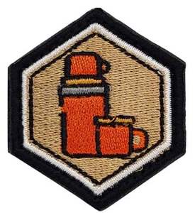 Écusson brodé 3D personnalisé en feutre non tissé irrégulier avec strass, motif montagne, badge en tissu écologique pour chapeaux et vêtements - Product Image 2