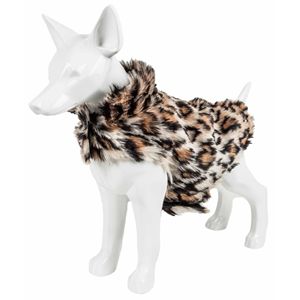 Cappotto per Cani in Pelliccia di Visone Luxe Lab Pard con Splendido Motivo Leopardato, Abbigliamento di Lusso per Animali Domestici - Product Image 4