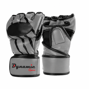 ถุงมือ MMA สำหรับผู้ใหญ่ หนัง PU คุณภาพสูง สีขาว ผลิตในปากีสถาน บริการ OEM ผลิตตามสั่ง ขายดี - Product Image 5