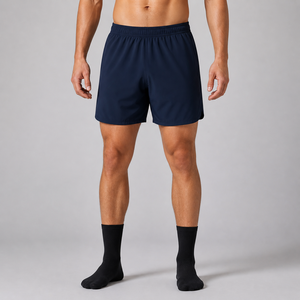 Les shorts de course respirants sont conçus avec un tissu respirant de qualité supérieure pour un confort optimal pendant les entraînements. - Product Image 1