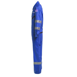 one piece construction work uniforms Men Cotton Safety Coverall Flame Retardant Waterproof Hi Vis Workwear OEM Service Customize - Product Image 1