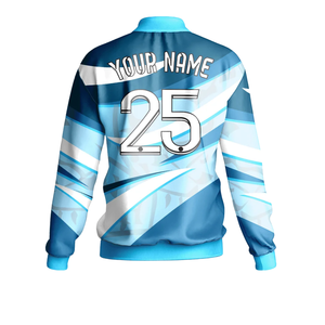 Chaqueta Deportiva Sublimada de Manga Larga con Logotipo Personalizado para Equipos de Fútbol, para Hombre, Directo de Fábrica - Product Image 1