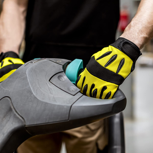 Guantes de Trabajo Mecánicos Resistentes, Guantes de Seguridad con Forro de Kevlar TPR con Protección Contra Cortes de Nivel 5, Guantes de Trabajo Resistentes al Aceite y al Gas para Trabajadores - Product Image 4