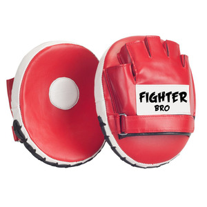 Boxing Focus Pads Top Demand Seller Punch Mitts Kickboxing Training Hook And Jab Pad Synthetic Leather Export Custom Size - Product Image 4