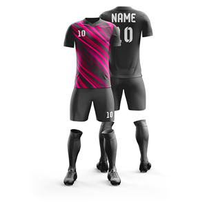 Maillot de football durable par sublimation |   Tailles pour hommes, femmes et jeunes |   Vêtements de sport légers à séchage rapide en gros - Product Image 6