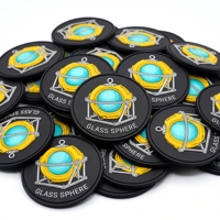 Écussons personnalisés en PVC souple, badges Niskin Array, rosettes océanographiques, emblèmes ronds en silicone pour la recherche marine et les vêtements de travail