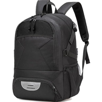 Tas Ransel Bola Basket MKB ENTERPRISE dengan Kompartemen Bola Kapasitas 50-70L untuk Sepak Bola, Bola Voli, Gym, Perjalanan Outdoor, Tim