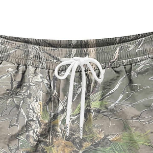 Men's High Street Style Elastic Waist Quick Dry Spandex/Polyester Breathable Camouflage Printed Shorts Wholesale - Product Image 3