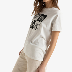 Camiseta de Verano para Mujer al por Mayor, Tops de Manga Corta, Moda Básica Casual, Ropa Negra Oversize, Camiseta de Moda - Product Image 4