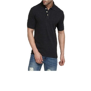 Camiseta de Hombre para Verano, Manga Corta, Diseño Sólido con Estampado de Líneas Cruzadas, Algodón, Personalizable - Product Image 1