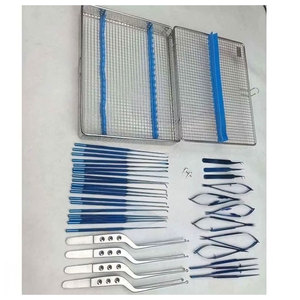 Ensemble d'instruments neurochirurgicaux micro-enduits de titane, outils d'opération de précision pour la neurochirurgie, durables et résistants à la corrosion - Product Image 2