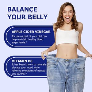 Vinaigre de cidre de pomme pour une digestion équilibrée et un métabolisme sain, comprimés effervescents de vinaigre de cidre de pomme en marque privée - Product Image 5