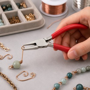 Flat and Concave <b>Nose</b> Pliers 130mm Jewelry Making Wire Forming Tool ZetomedPro - Product Image 4