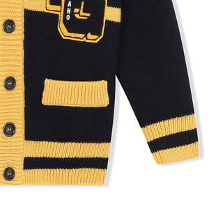 custom <b>cardigan</b> Embroidery Knit <b>Cardigan</b> <b>Sweater</b> Knitwear Uniform Neck Knitted Quick Dry Breathable <b>Cardigan</b> - Product Image 6