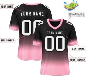 Custom American Football Jersey Supplier Polyester <b>Mesh</b> <b>Screen</b> PRINTING Breathable Custom Logo Private Label OEM ODM - Product Image 6
