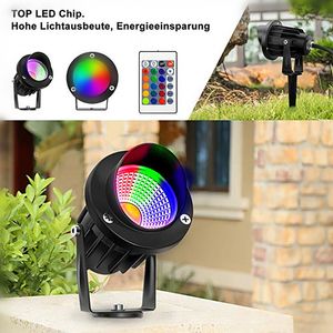 10W RGB LED COB <b>Landscape</b> Lamp Waterproof Garden Walkway Lawn Spike Spot <b>Light</b> DC Power Supply Self Pick-up Orders Welcome - Product Image 3