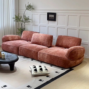 人気のデザイン高級機能ソファ調節可能な背もたれコーデュロイソファファブリックソファリビングルームソファ家庭用家具 - Product Image 2