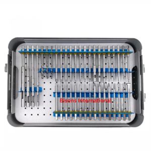 BISONS Juego Completo de Instrumentos Quirúrgicos Ortopédicos de Acero Inoxidable para Extracción Manual de Tornillos Rotos al por Mayor - Product Image 3